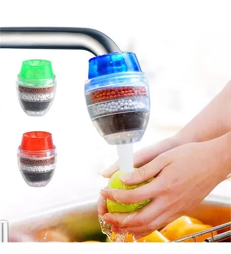 Filtro Purificador de Agua Para Grifo con Carbón Activado