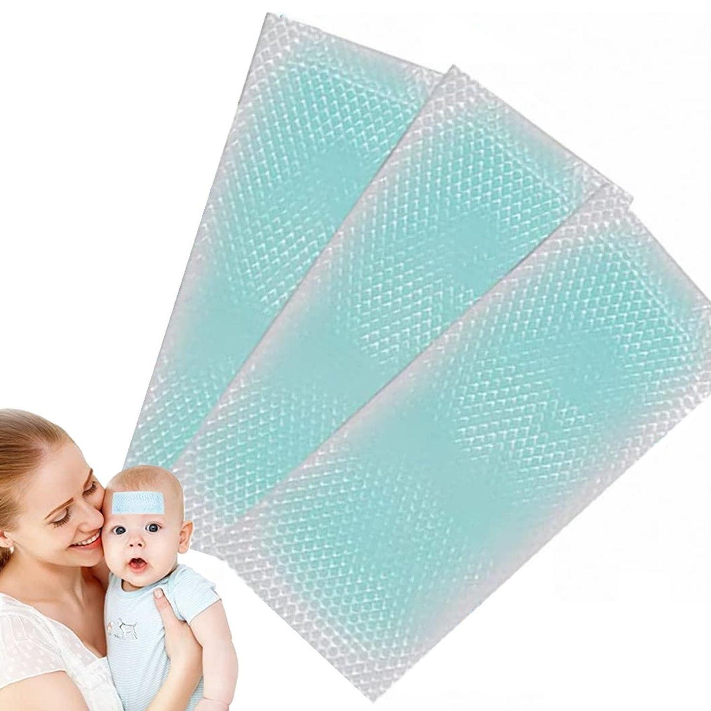 Bandas Adhesivas Cooling Gel Patch Refrescantes | Alivio y Frescura Instantánea